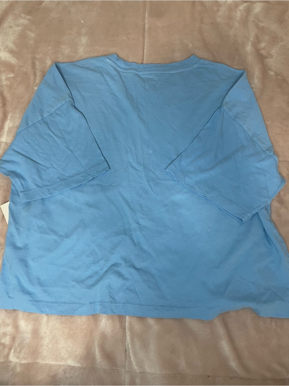 SO Women's Crop Pocket Tee Trio - Light Blue, Black, Green - Picture 3 of 8